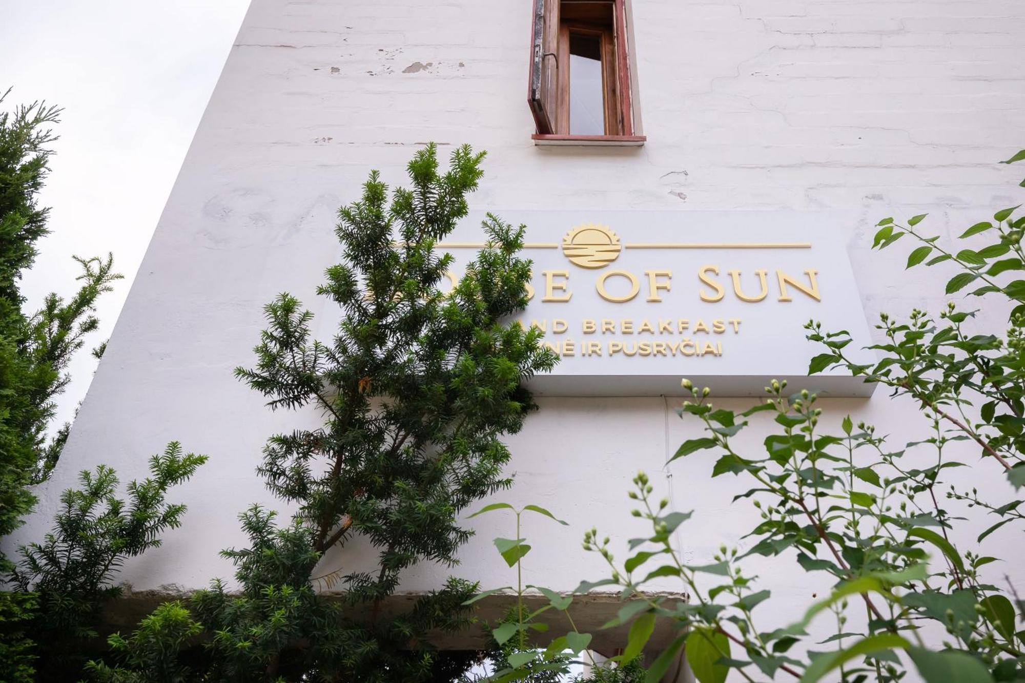 House Of Sun Bed & Breakfast Вилнюс Екстериор снимка